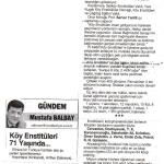 Mustafa Balbay’ı yanıltmak !