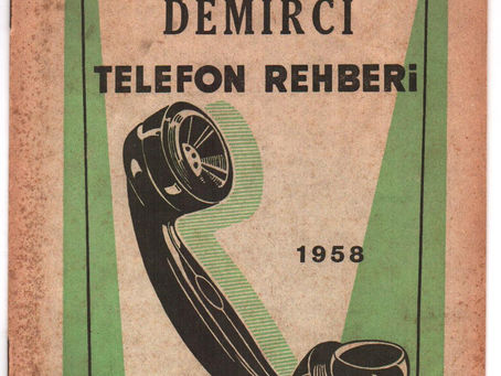 Demirci Telefon Rehberi 1958
