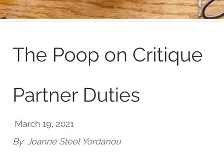 THE POOP ON CRITIQUE PARTNER DUTIES