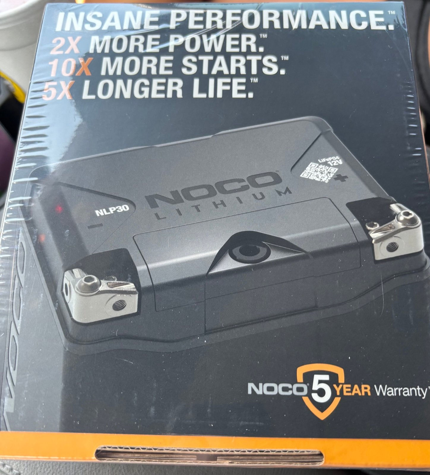 NOCO Lithium NLX31: 12V LiFePO4 Lithium Battery 