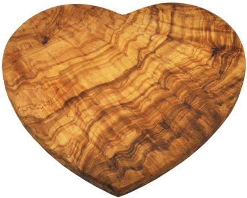 Olive Wood - Heart Shaped Board