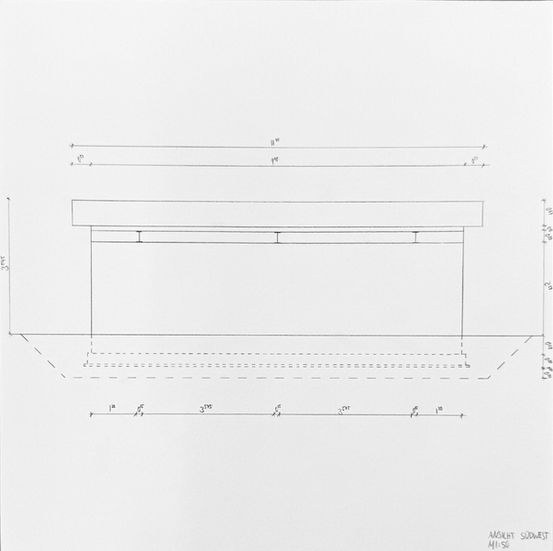 Ansicht Südwest M_1:50