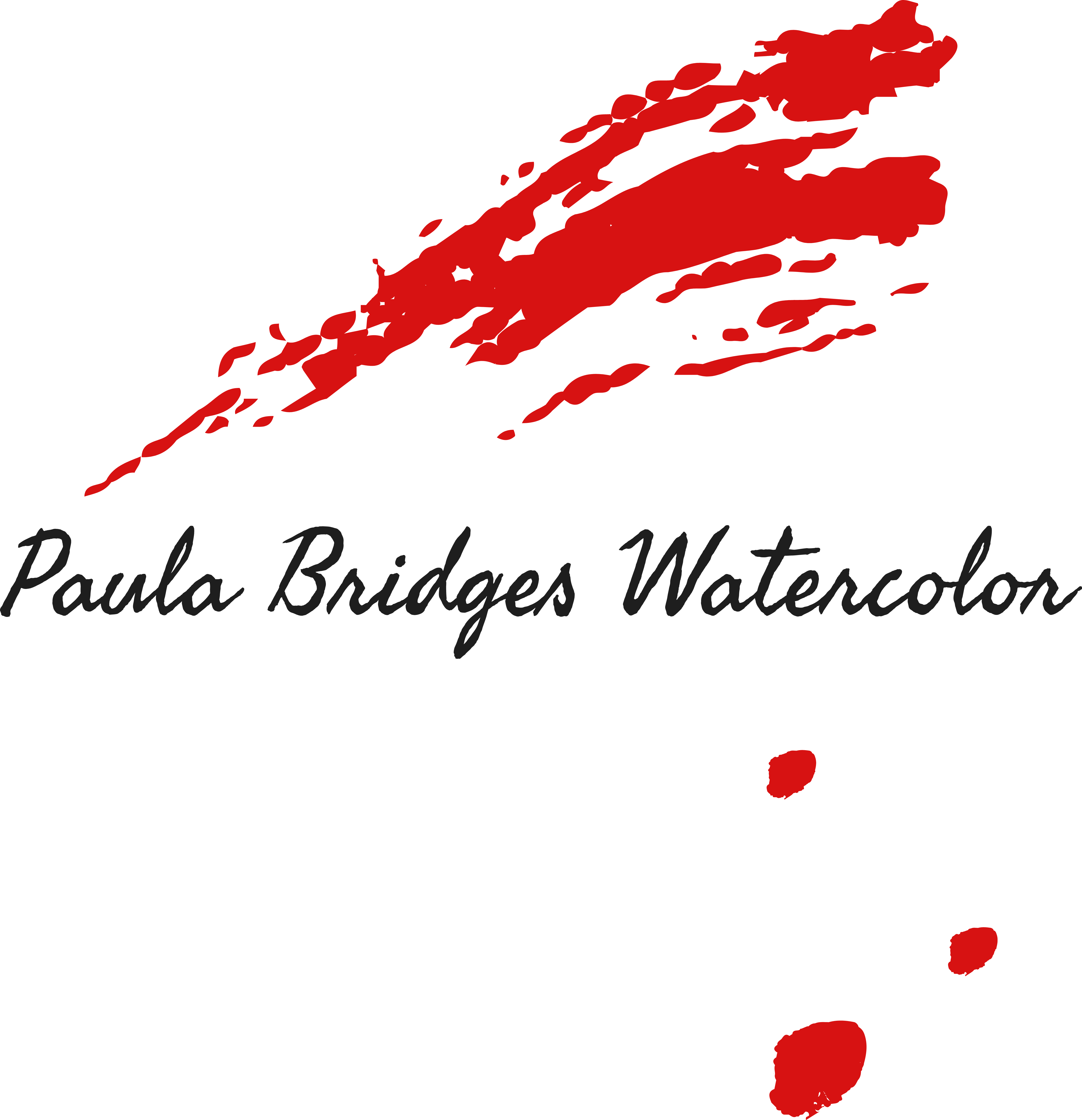 Paula Bridges Watercolor Logo
