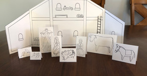 25 Piece Printable Nativity Scene