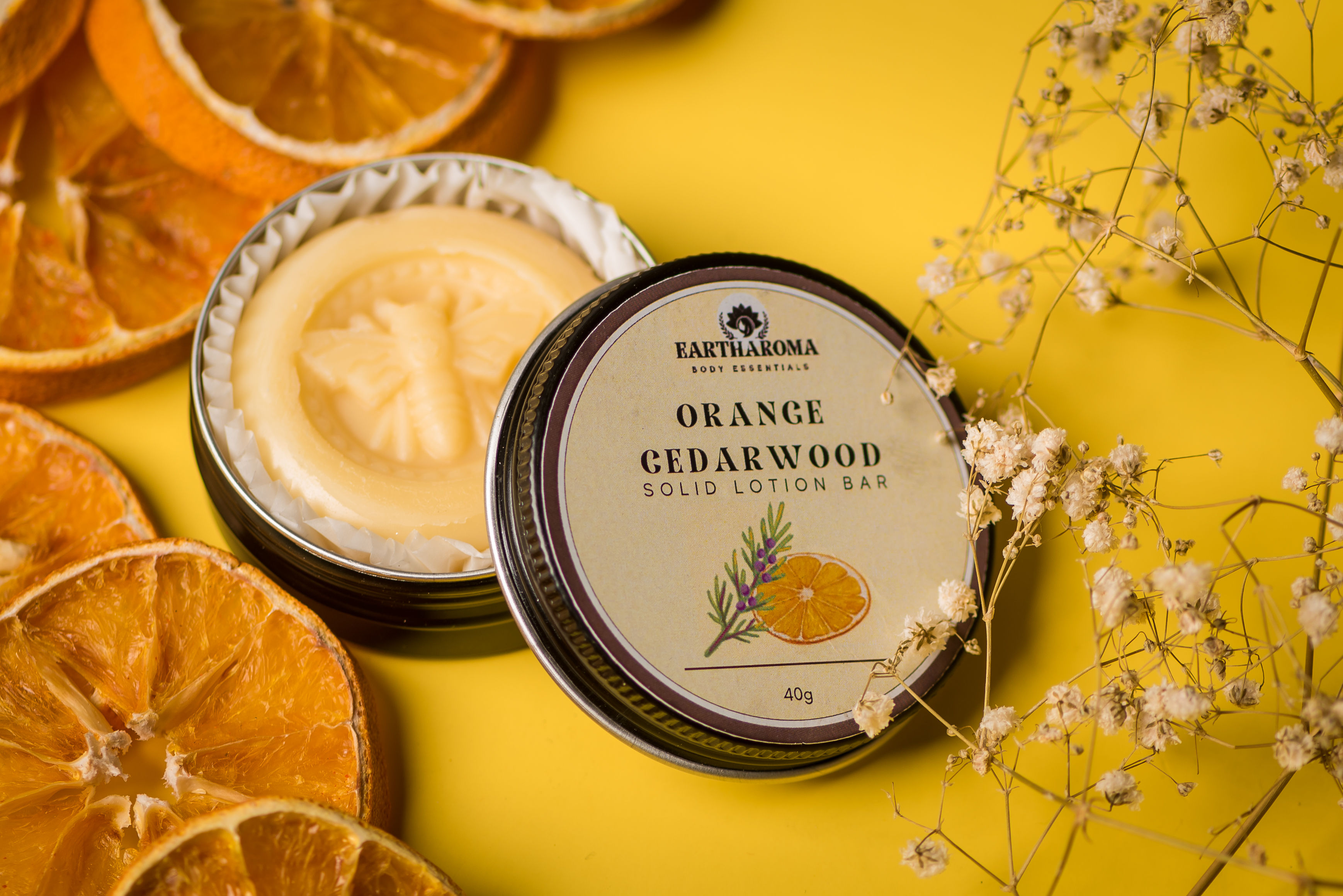 Lotion Bar - Orange Cedarwood