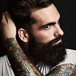 Man with a Tattooed Arm