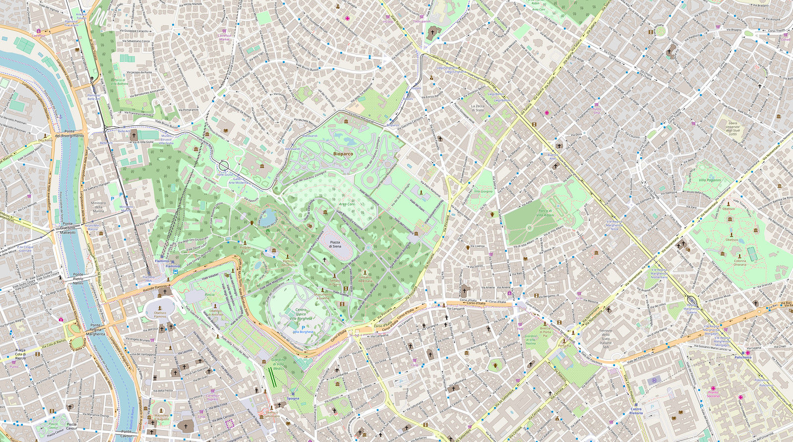 Rom Stadtplan Maps No. 10