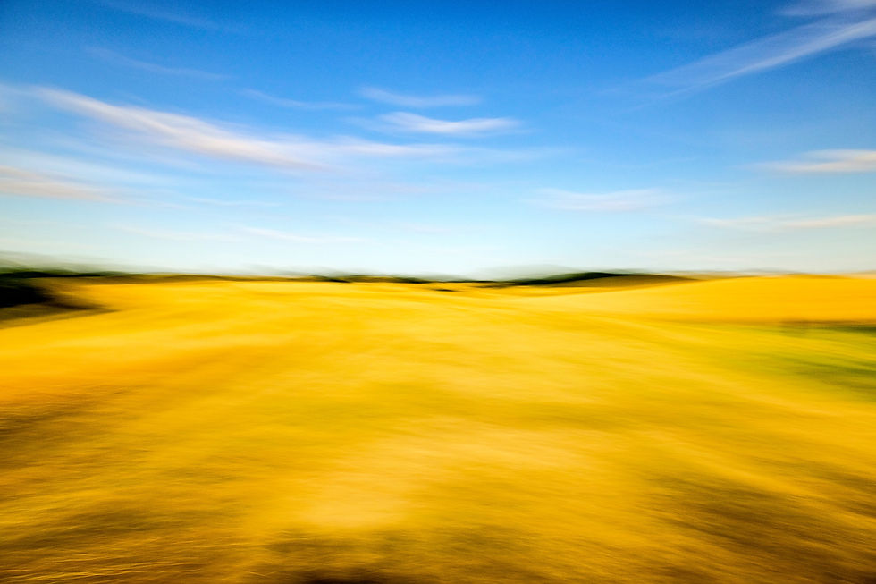 Fliehende Landschaft