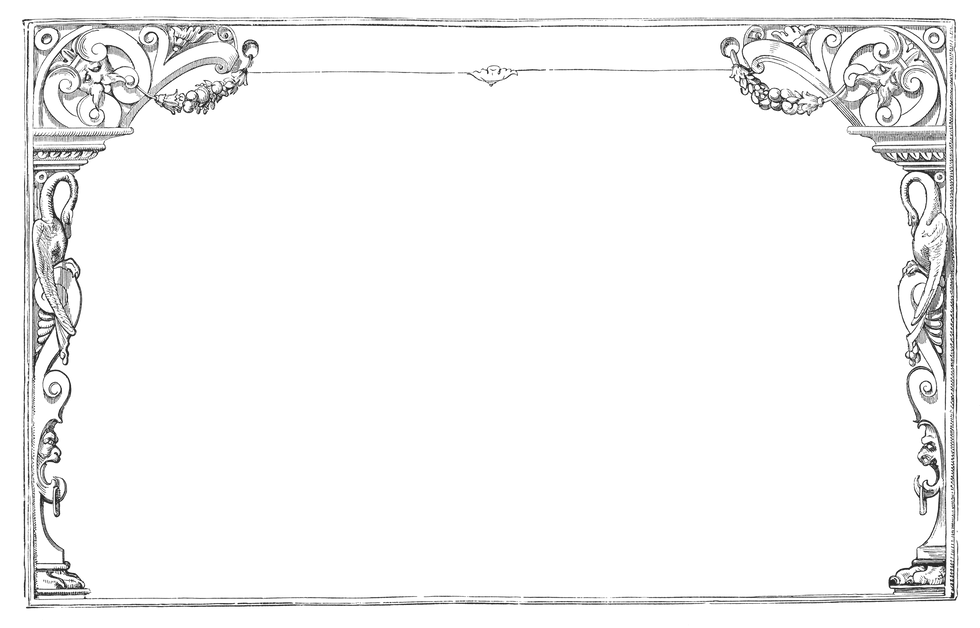 75 Vintage Ornate Borders No. 30