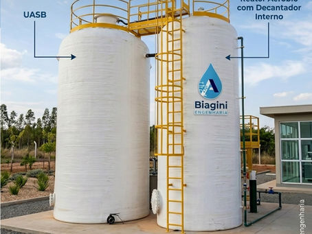Biotech Plus: ETE Compacta Modular com Reator UASB e Reator Aeróbio com Decantação Interna