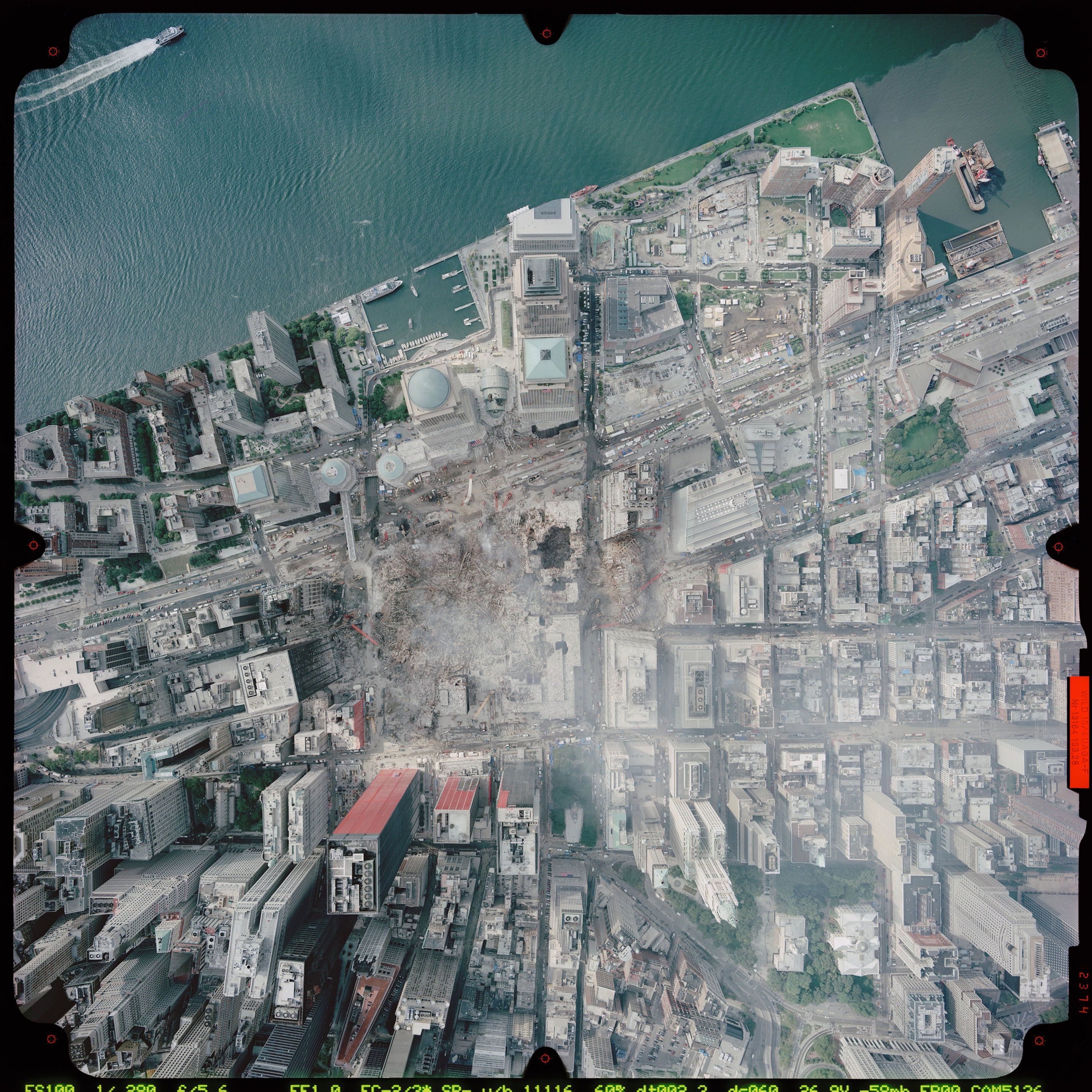 Satellite Image II No. worldtradecenter