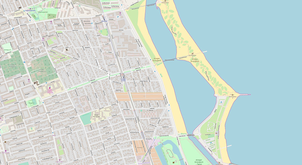 Kopenhagen Stadtplan No. 19