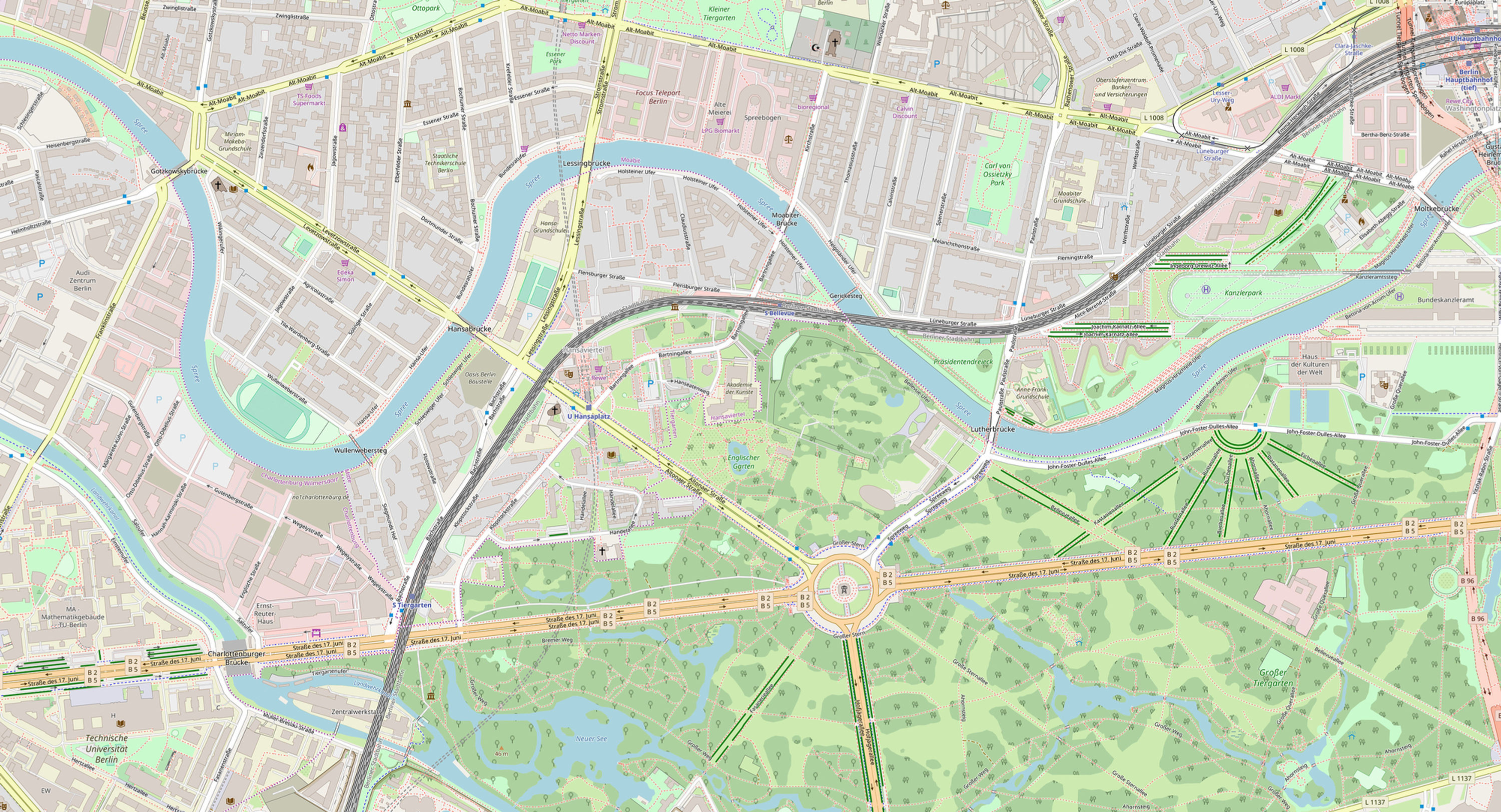 Berlin Stadtplan Map No. 11