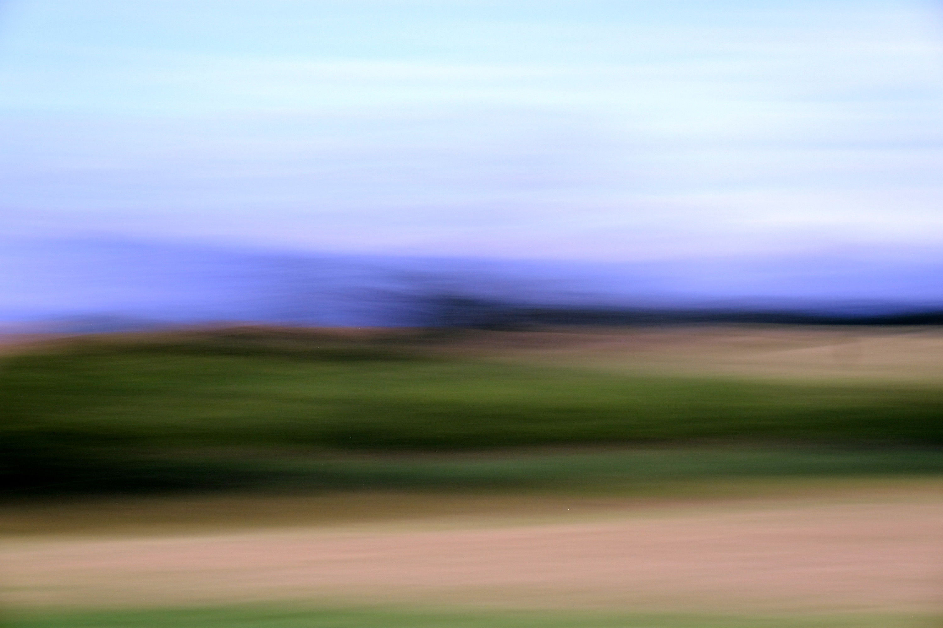 Fliehende Landschaft