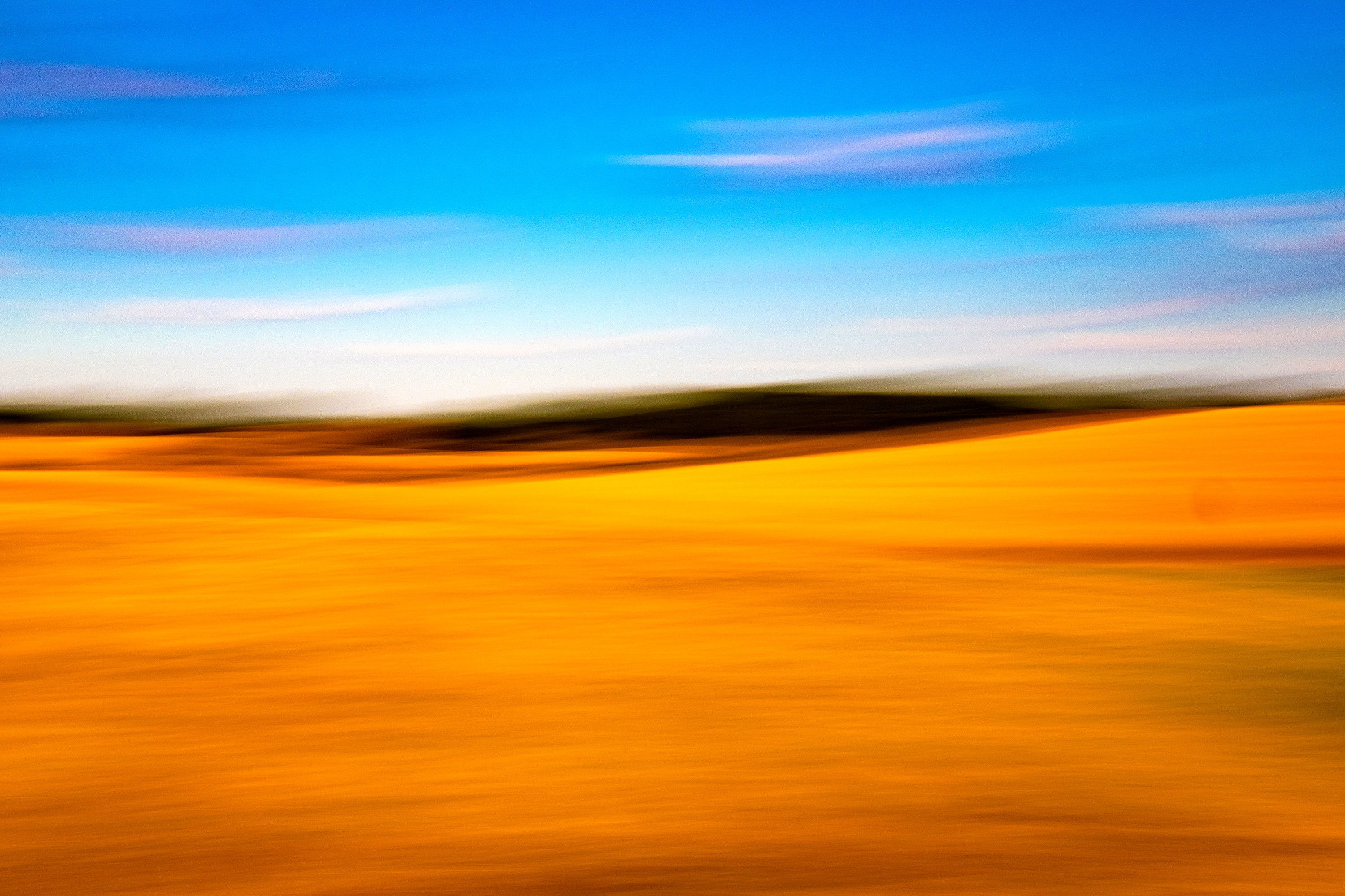 Fliehende Landschaft