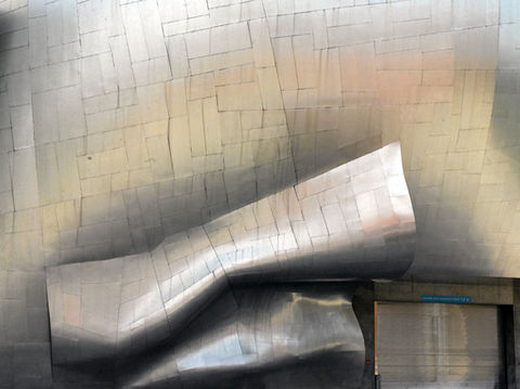 Fassade des SF Museums in Seaattle 