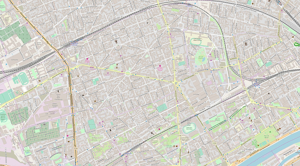 Paris Stadtplan Maps No. 0