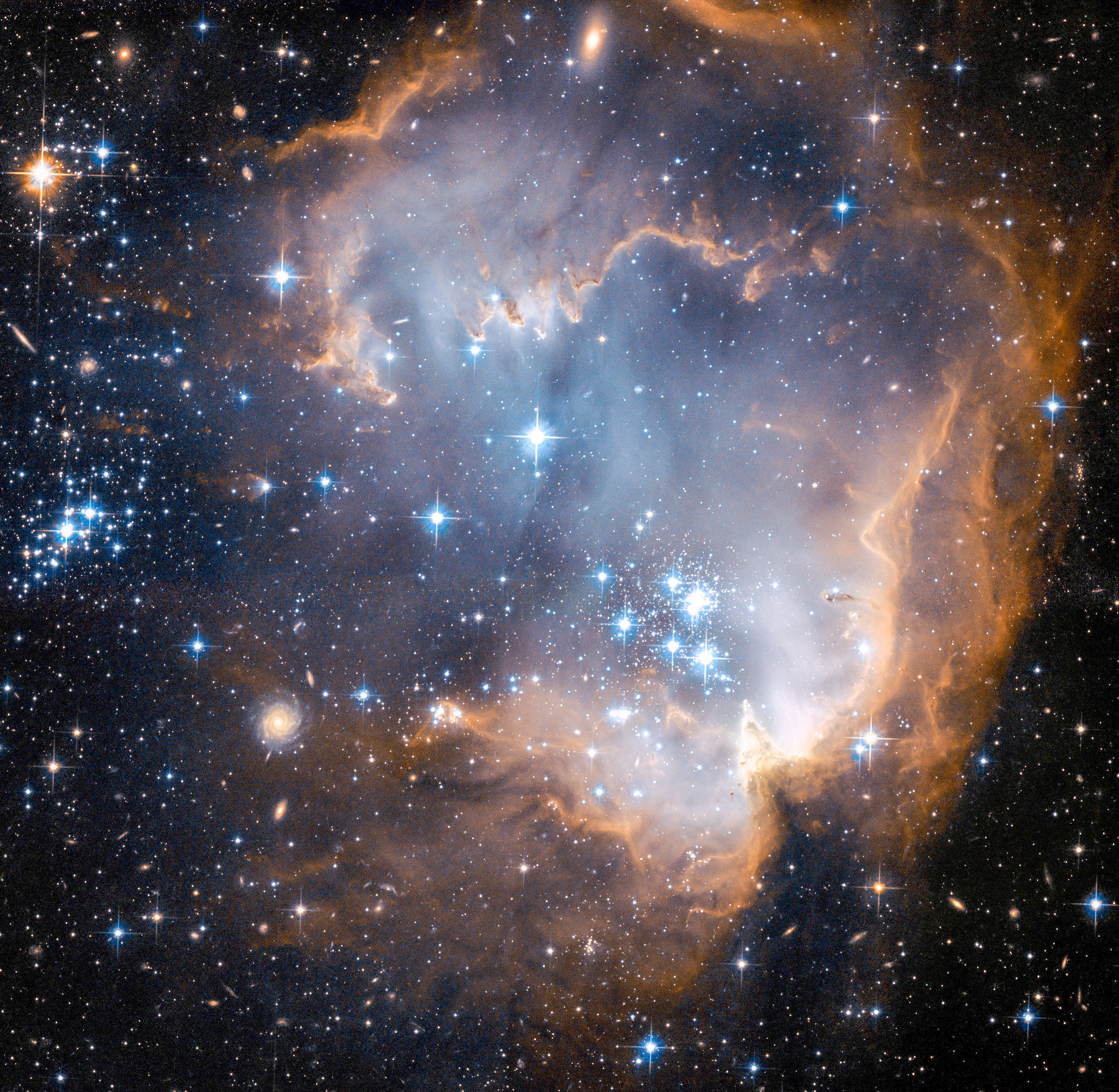 Nebula No. New stars shed light on the past