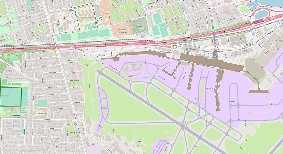 Kopenhagen Stadtplan No. 21