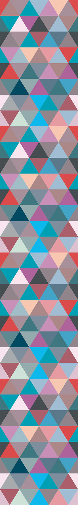 Thumbnail: Triangle No. 04 Mauve Red