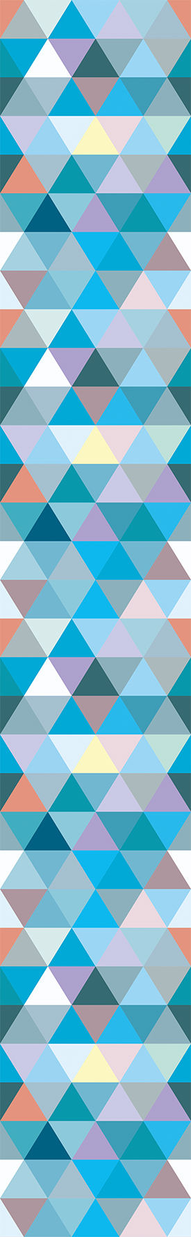 Miniaturbild: Triangle No. 05 Blue Mint