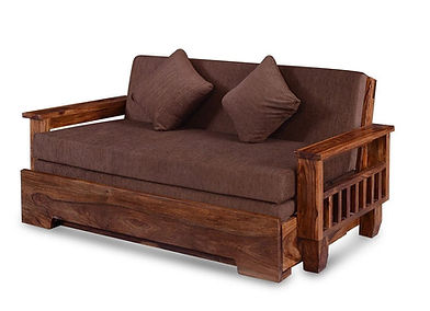 wooden sofa cum bed