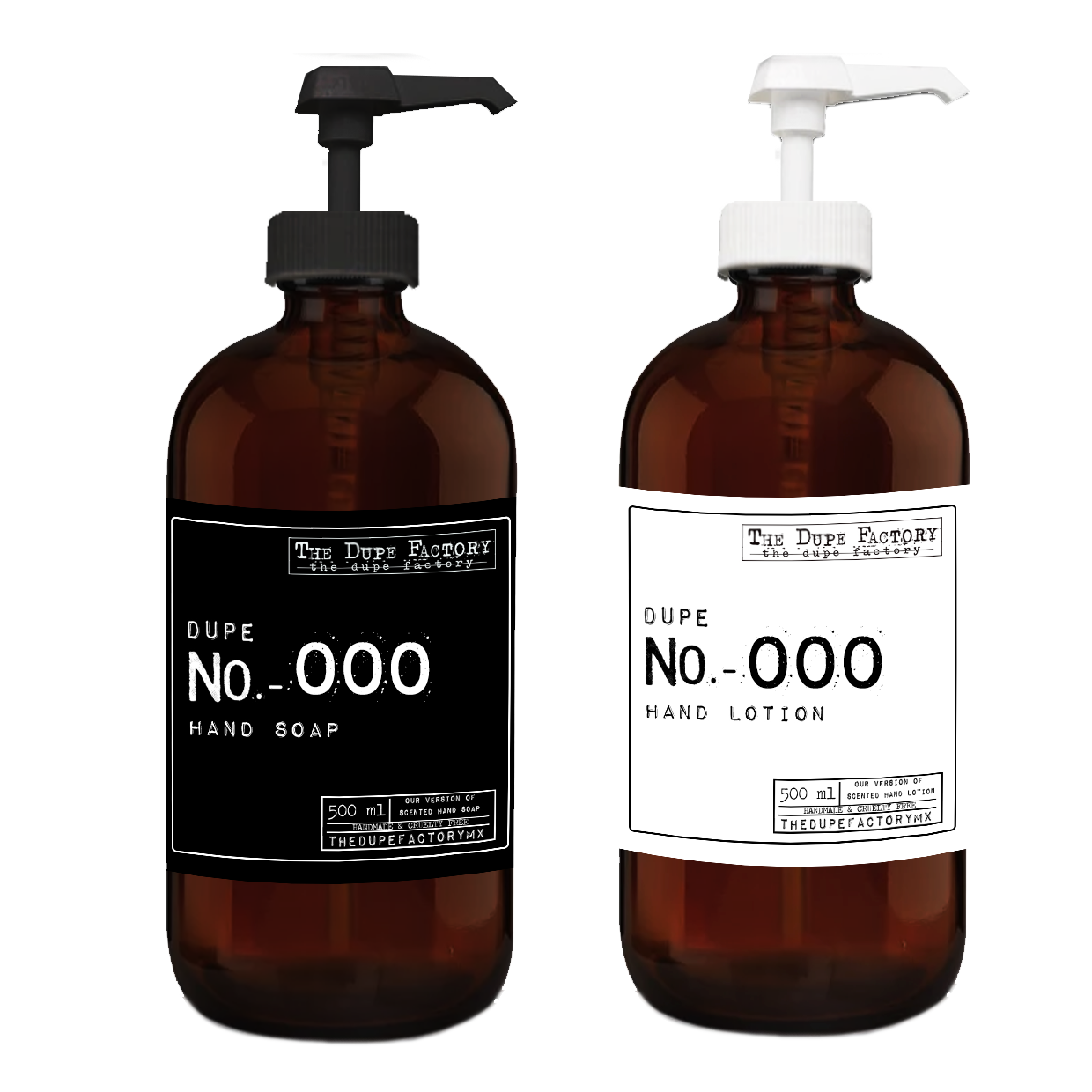 Dupe #000 Hand Soap+Lotion - our version of your choice