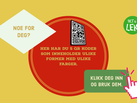 Har du lyst på disse qrkodene?