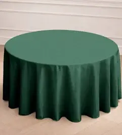 Thumbnail: 120inch Round Poly Tablecloth