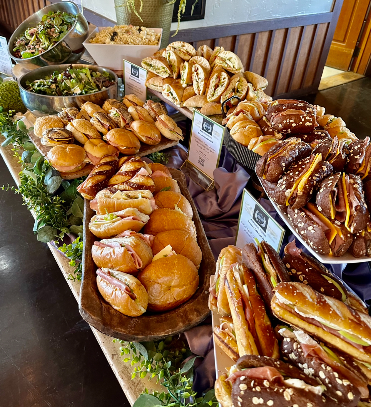 Arranged Food and Objects