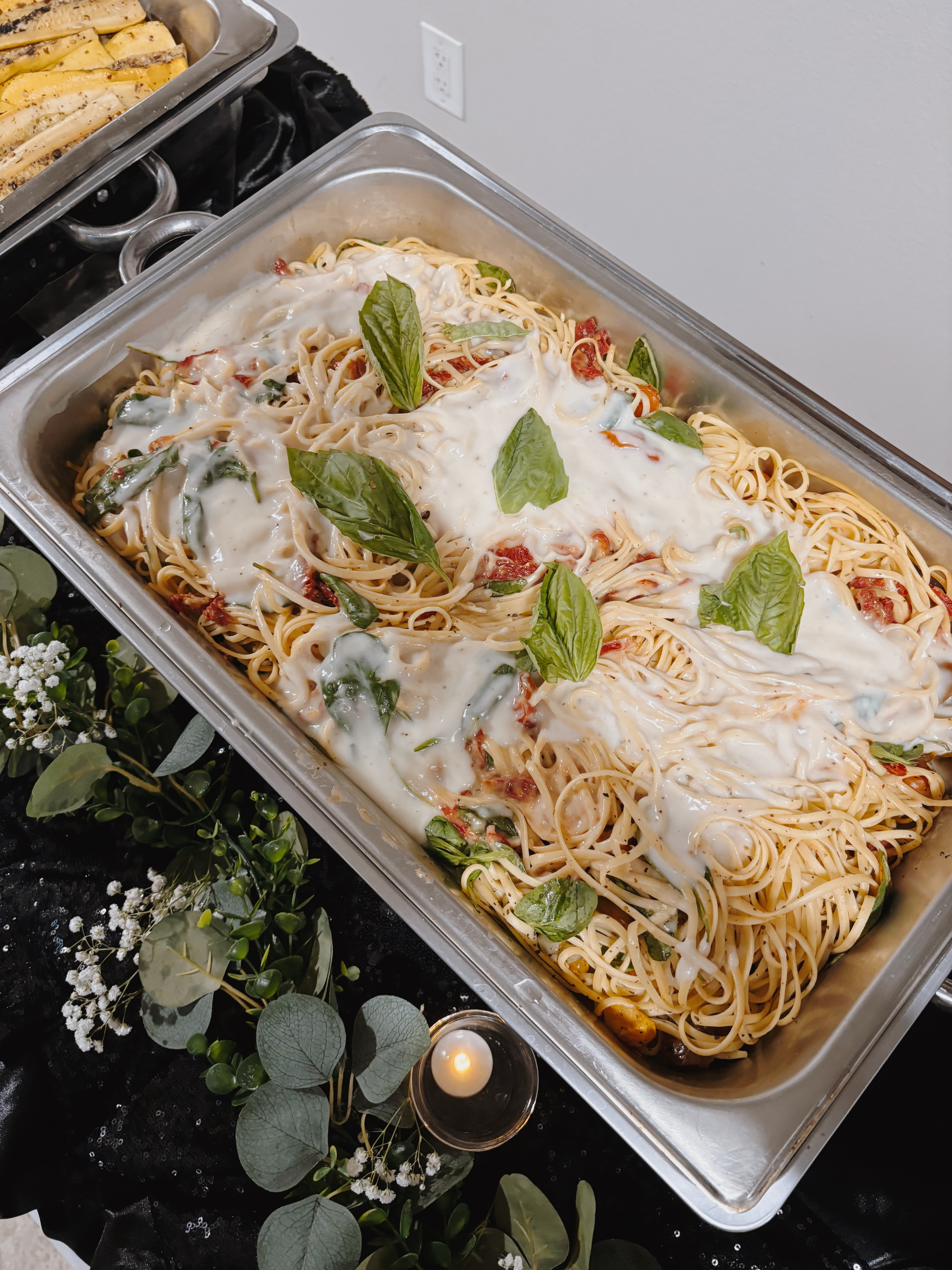 Arranged Food and Objects