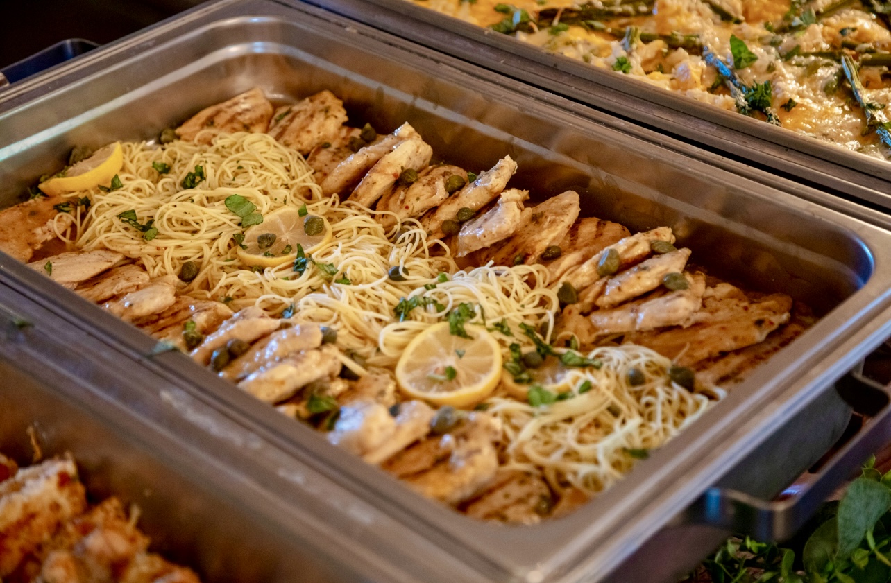 Arranged Food and Objects