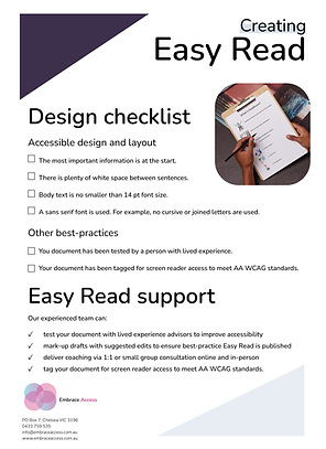 Easy Read text checklist_Embrace Access2.png