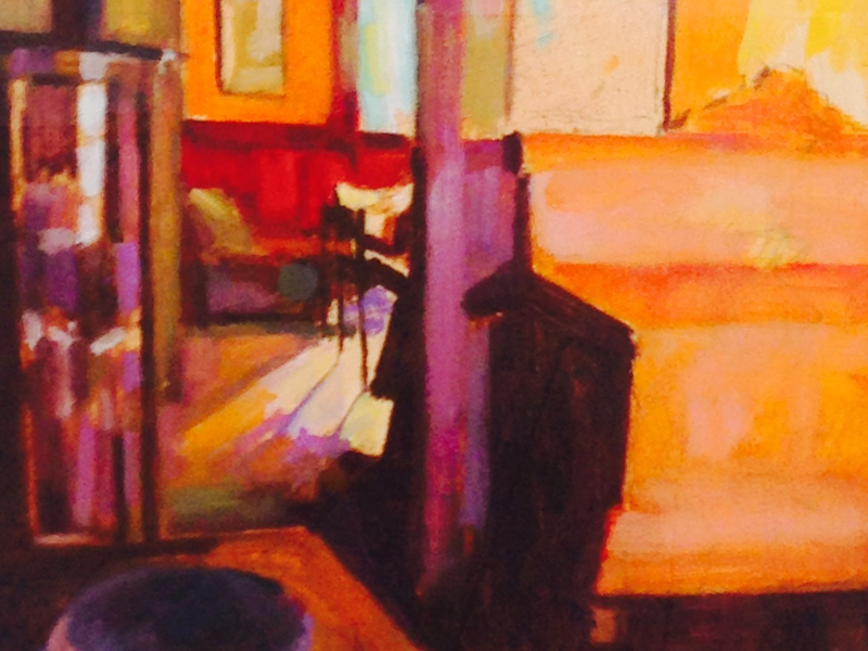 Oil Painting 101 Interior Spaces Light & Color Glädje Art Gift & Fr