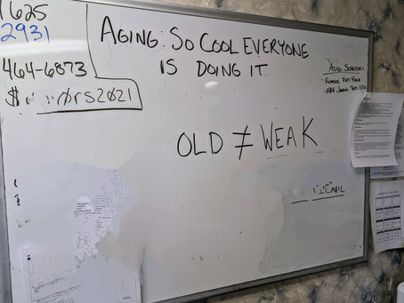 Old ≠ Weak, Frail, or Incapable