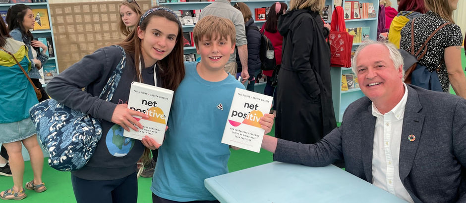 We met Paul Polman, former CEO of Unilever!