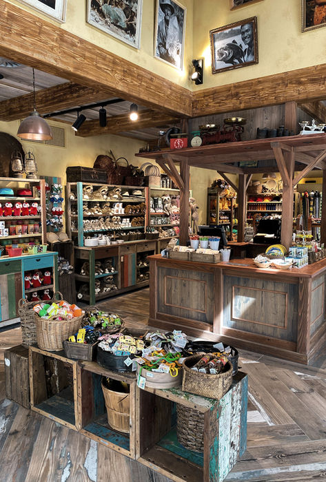 conception de boutique de parc de loisir et référencement de produits