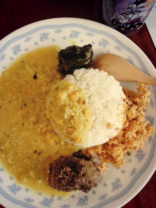 キッチンスタジオ ペイズリーのスリランカプレート