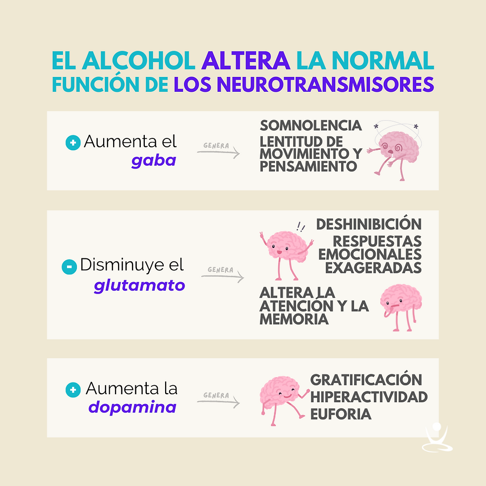 Cómo funciona el alcohol