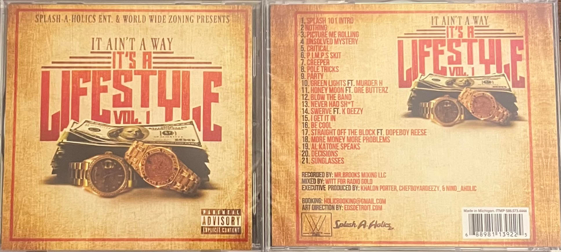 Splash-A-Holics Ent. & World Wide Presents