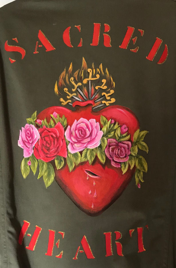VESTE MILITAIRE SACRE COEUR