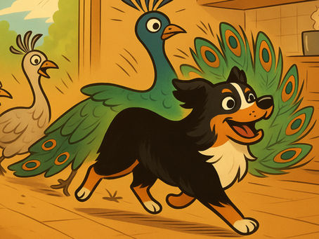 Sunday Shenanigans: When Cooper Led the Peacock Parade