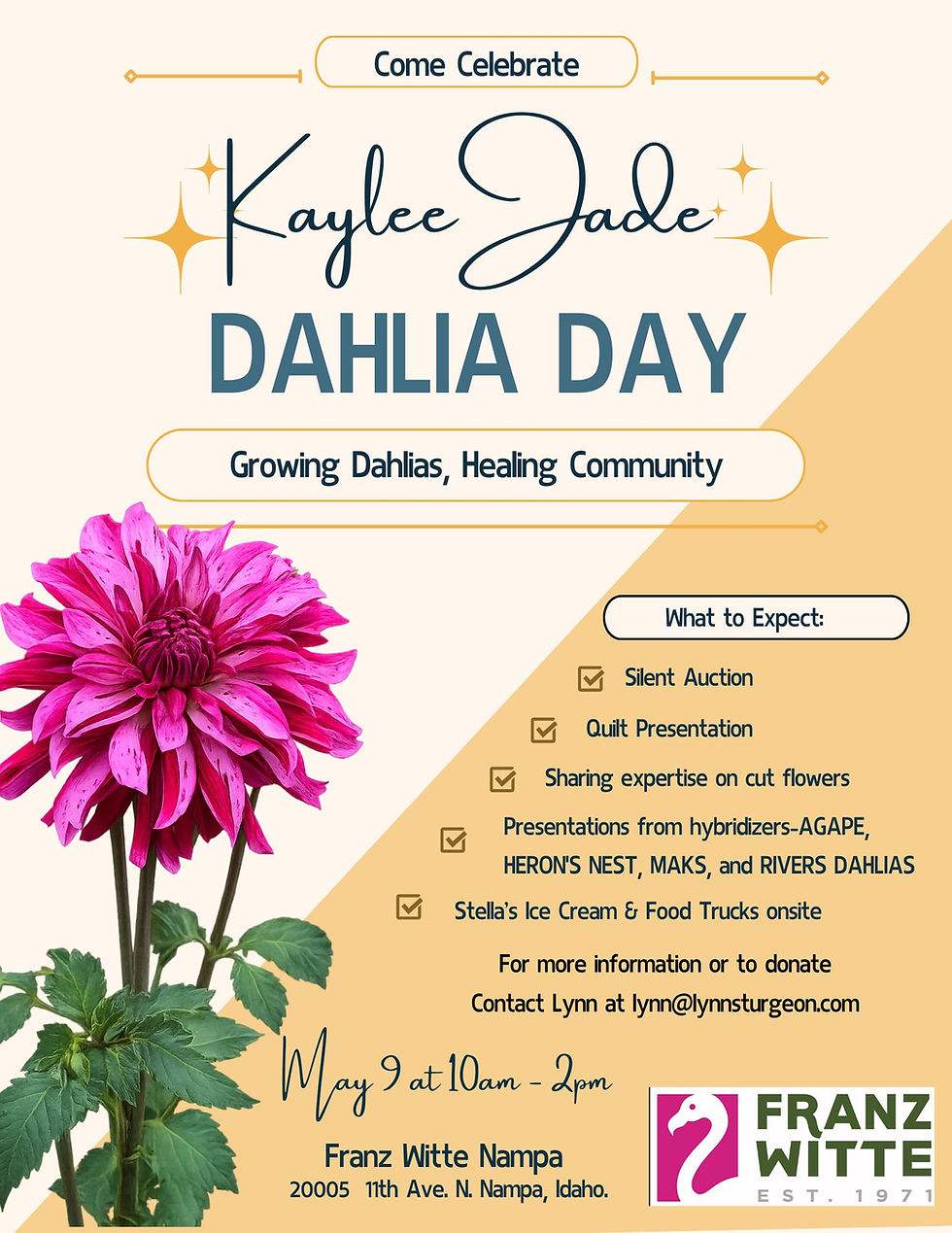 Kaylee Jade Event Flyer May 9th, 2026