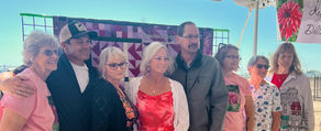 Quilt presentation ceremony