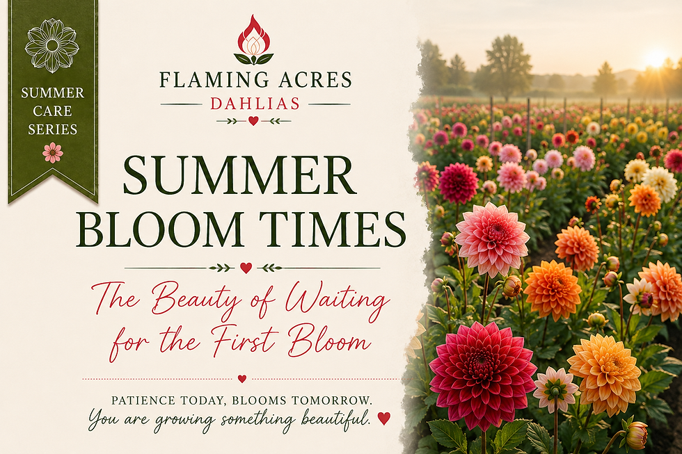 Summer Bloom Times