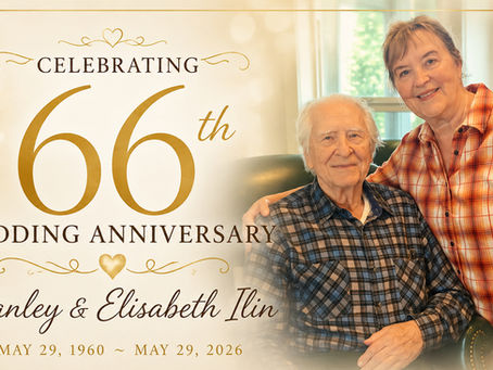 66th Wedding Anniversary