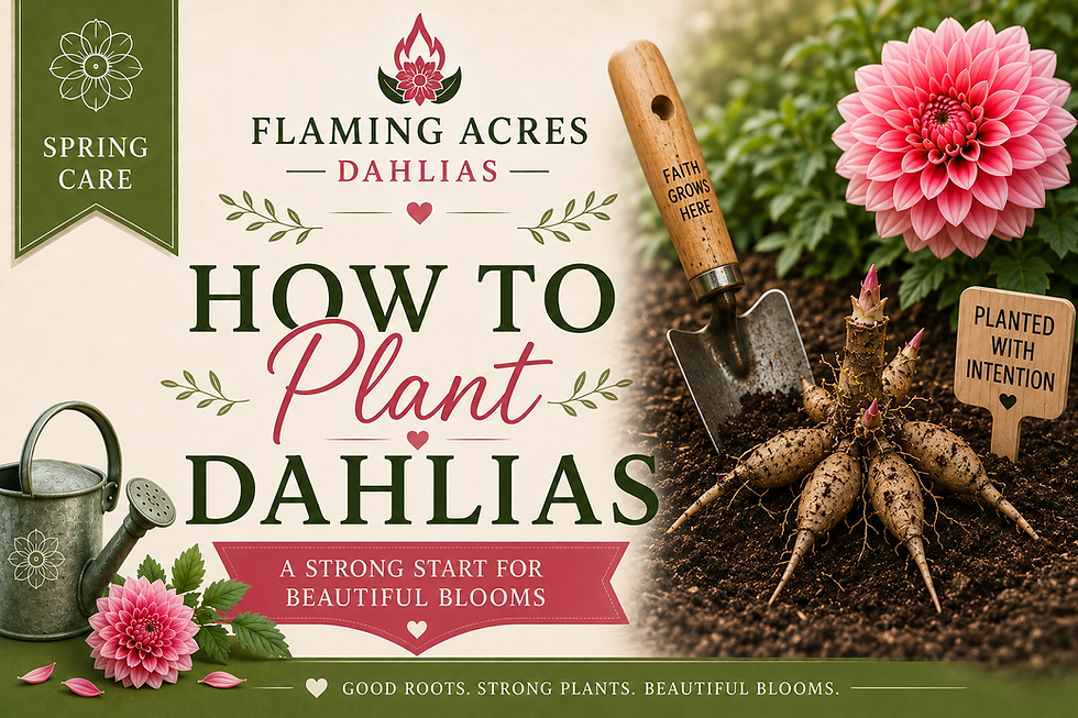 How to Plant Dahlias