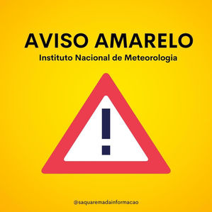 ALERTA AMARELO, CHUVAS INTENSAS