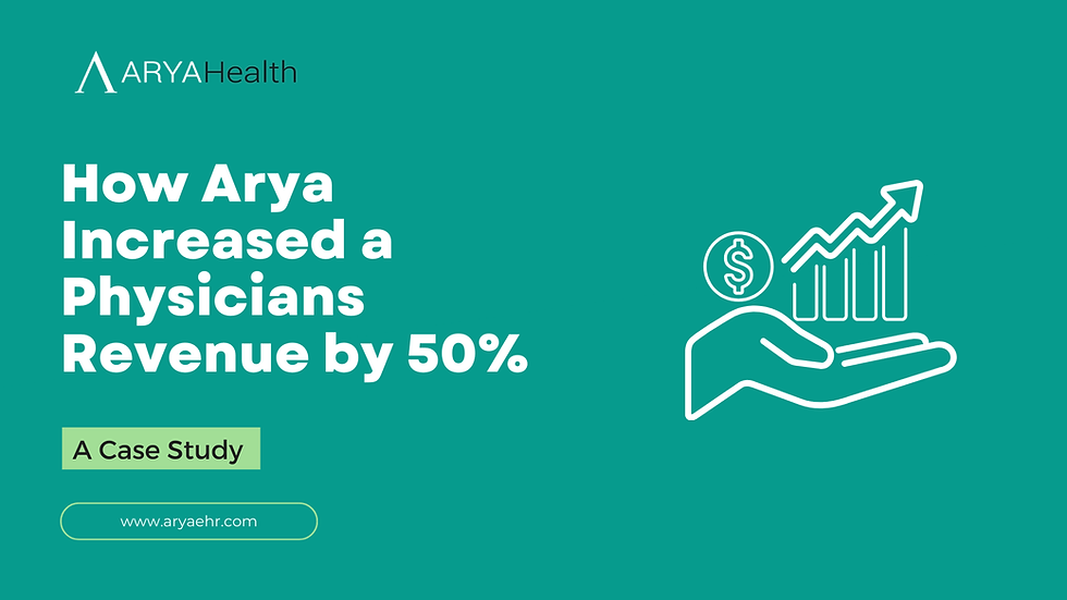 Case Study: Increasing Patient Throughput and Revenue with Arya