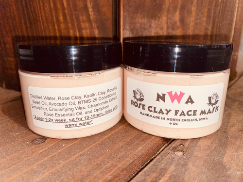 Rose Clay Face Mask | NWA Goat Milk Soap